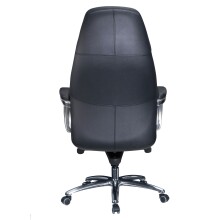 Gaming-Stuhl >SPM1.435< 120kg, Leder Schwarz - 67x137x67cm (BxHxT)