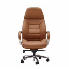 Gaming-Stuhl >SPM1.436< 120kg, Leder Caramel - 67x137x67cm (BxHxT)