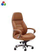 Gaming-Stuhl >SPM1.436< 120kg, Leder Braun oder...