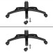 Stuhlrolle >SPM1.914< (5stk) Teppichrollen, 100% Polyurethan - 5x5cm (HxD)