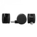 Stuhlrolle >PIN< (5stk) Teppichbodenrollen, 100% Polyurethan - 6x6cm (HxD)