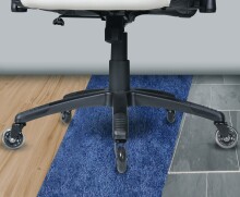 Stuhlrolle >SPM1.949< (5stk) Universalrollen, 100% Polyurethan - 3x7cm (BxD)