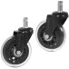 Stuhlrolle >SPM1.949< (5stk) Universalrollen, 100% Polyurethan - 3x7cm (BxD)