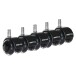Stuhlrolle >SPM1.978< (5stk) Universalrollen, in Schwarz - 6x7x5 (BxHxT)