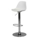 Barhocker >KORSIKA< in Weiß - 40x104x40cm (BxHxT)