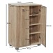 Schuhkommode >NIMES< in Sonoma Eiche Deko - 60x90x35cm (BxHxT)