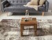 Couchtisch >WL1.204< in Sheesham, Massivholz - 45x40x45cm (BxHxT)