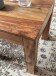 Couchtisch >WL1.204< in Sheesham, Massivholz - 45x40x45cm (BxHxT)