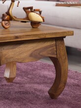Beistelltisch >WL1.221< in Sheesham, Massivholz - 60x40x60cm (BxHxT)