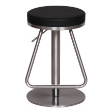 Barhocker >WL1.291< in Schwarz - 79x39cm (HxD)