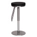 Barhocker >WL1.291< in Schwarz - 79x39cm (HxD)
