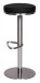 Barhocker >WL1.293< in Schwarz - 82x38cm (HxD)