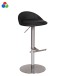 Barhocker >WL1.281< in Schwarz oder Weiss - 43x90x43cm (BxHxT)