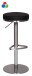 Barhocker >WL1.293< in Weiss oder Schwarz - 82x38cm (HxD)