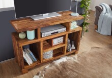 TV-Regal >WL1.208< in Sheesham, Massivholz - 115x76x40cm (BxHxT)