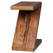 Beistelltisch >MUMBAI< in Sheesham, Massivholz - 44x59x30cm (BxHxT)