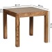 Esstisch >MUMBAI< in Sheesham, Massivholz - 80x76x80cm (BxHxT)