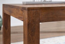 Esstisch >MUMBAI< in Sheesham, Massivholz - 180x76x90cm (BxHxT)