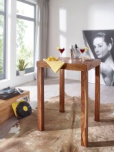 Bartisch >MUMBAI< in Sheesham, Massivholz - 80x110x80cm (BxHxT)