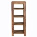 Standregal >MUMBAI< in Sheesham, Massivholz - 44x105x44cm (BxHxT)