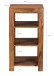 Standregal >MUMBAI< in Sheesham, Massivholz - 44x80x44cm (BxHxT)