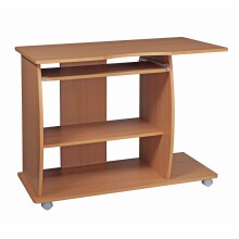 Schreibtisch >GRASSE< in Buche Dekor - 94x90x48cm (BxHxT)