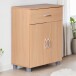 Kommode >WL1.335< in Buche Dekor, Holzwerkstoff - 60x75x30cm (BxHxT)
