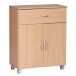 Kommode >WL1.335< in Buche Dekor, Holzwerkstoff - 60x75x30cm (BxHxT)