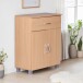 Kommode >WL1.335< in Buche Dekor, Holzwerkstoff - 60x75x30cm (BxHxT)