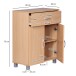 Kommode >WL1.335< in Buche Dekor, Holzwerkstoff - 60x75x30cm (BxHxT)
