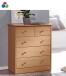 Kommode >WL1.338< in Buche Dekor oder weiss lieferbar - 60x70x35cm (BxHxT)