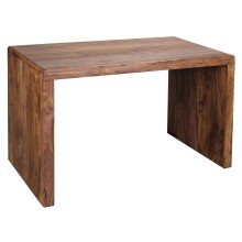 Schreibtisch >BOHA< in Sheesham, Massivholz - 120x76x60cm (BxHxT)