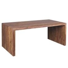 Schreibtisch >BOHA< in Sheesham, Massivholz - 200x76x100cm (BxHxT)