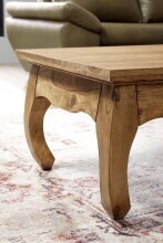 Couchtisch >WL1.447< in Akazie, Massivholz - 110x40x60cm (BxHxT)