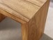 Satztisch >MUMBAI< (3-teilig) in Braun, Massivholz - 45x50x30cm (BxHxT)
