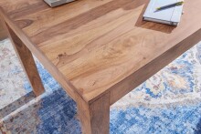 Esstisch >MUMBAI< in Braun, Massivholz - 120x76x60cm (BxHxT)
