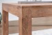 Esstisch >MUMBAI< in Braun, Massivholz - 120x76x60cm (BxHxT)