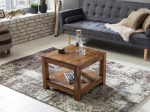 Couchtisch >MUMBAI< in Sheesham, Massivholz - 60x45x60cm (BxHxT)