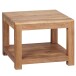 Couchtisch >MUMBAI< in Akazie, Massivholz - 60x45x60cm (BxHxT)