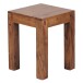 Beistelltisch >MUMBAI< in Sheesham, Massivholz - 35x45x35cm (BxHxT)