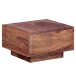 Nachtkommode >MUMBAI< in Sheesham, Massivholz - 40x25x40cm (BxHxT)
