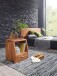 Nachttisch >MUMBAI< in Sheesham, Massivholz - 45x53x40cm (BxHxT)