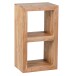 Standregal >MUMBAI< in Akazie, Massivholz - 35x88x50cm (BxHxT)