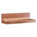 Wandboard >MUMBAI< in Akazie, Massivholz - 60x17x23cm (BxHxT)