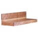 Wandboard >MUMBAI< in Akazie, Massivholz - 80x17x23cm (BxHxT)