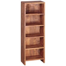 CD-Regal >MUMBAI< in Sheesham, Massivholz - 30x90x17cm (BxHxT)