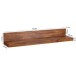 Wandboard >MUMBAI< in Sheesham, Massivholz - 110x17x24cm (BxHxT)