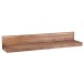 Wandboard >MUMBAI< in Akazie, Massivholz - 110x17x24cm (BxHxT)