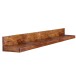Wandboard >MUMBAI< in Sheesham, Massivholz - 160x17x24cm (BxHxT)