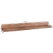 Wandboard >MUMBAI< in Akazie, Massivholz - 160x17x24cm (BxHxT)